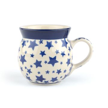 Koop  Boeren mok 240 ml - White Stars, 1005-0359A , voor  18,95, van Bunzlau Castle