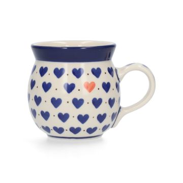 Boeren Mok 240 ml - Red Hearts
