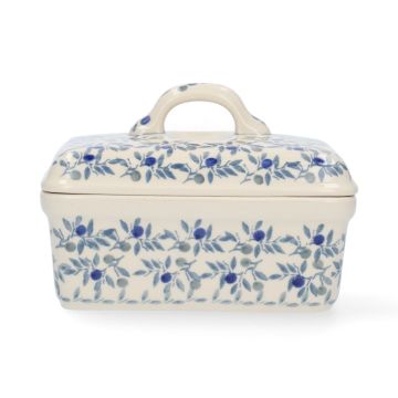 Botervloot Rechthoekig - Blue Olive