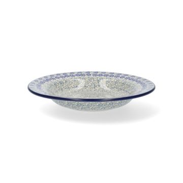 Diep bord Ø: 23,5 cm - Blue Fountain