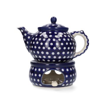 Theepot met Theestoof set - Blue Eyes