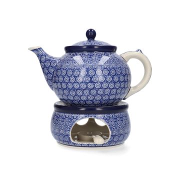 Theepot met Theestoof set - Lace