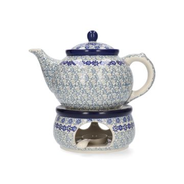 Theepot met Theestoof set - Blue Fountain