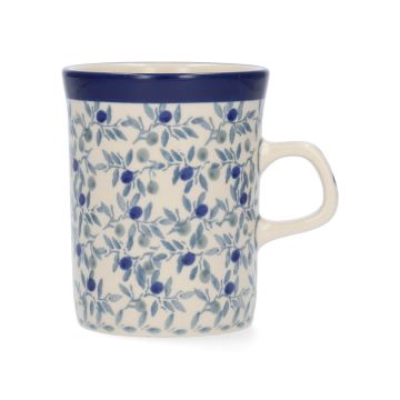 Rechte mok 250 ml - Blue Olive