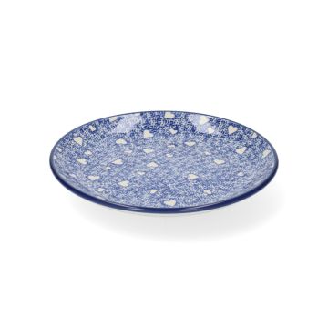 Ontbijtbord Ø: 20 cm - White Hearts