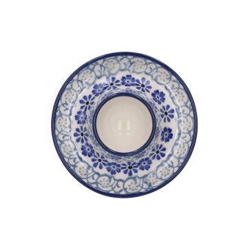 Eierdopje plat - Blue Fountain
