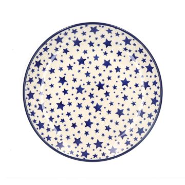 Bestel  Dinerbord Ø: 25,5 cm - White Stars, 1257-0359A , voor  39,95, van Bunzlau Castle