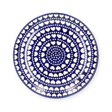 Dinerbord Ø: 25,5 cm - Blue Valentine