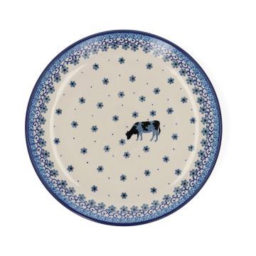 Dinerbord Ø: 25,5 cm - Cow