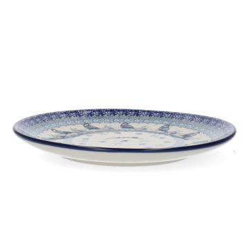 Dinerbord Ø: 25,5 cm - Blue Bird
