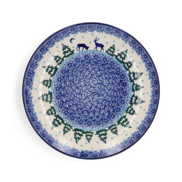 Dinerbord Ø: 25,5 cm - Christmas Deer