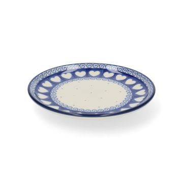 Gebaksbord Ø 16 cm - White Valentine