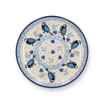 Gebaksbord Ø: 16 cm - Blue Bird