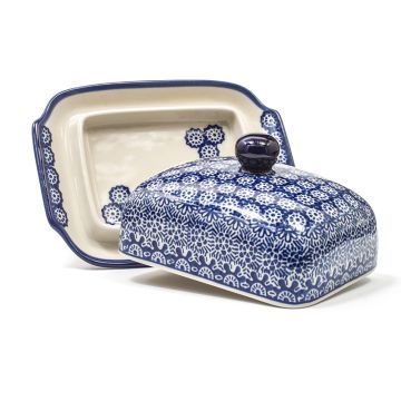 Botervloot met bord  - Lace