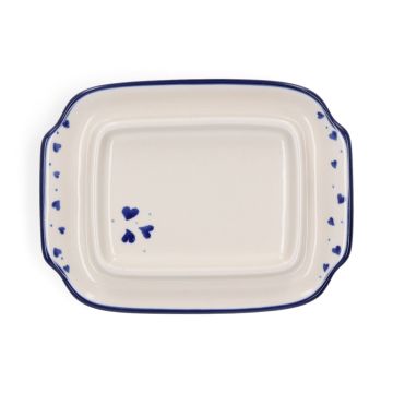 Botervloot met bord - Hearts