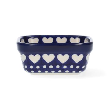 Vierkante kom 170 ml - Blue Valentine