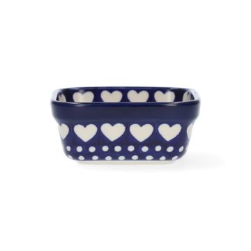 Vierkante kom 170 ml - Blue Valentine