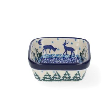 Vierkante kom 170 ml - Christmas Deer