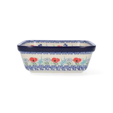 Ovenschaal Vierkant 1550 ml - Poppy Garden