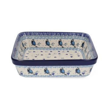 Ovenschaal Vierkant 3200 ml - Blue Bird