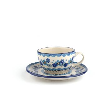 Kop en Schotel 170 ml - Winter Garden