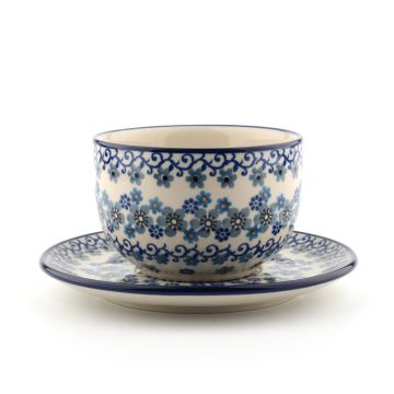 Kop en Schotel 400 ml - Winter Garden