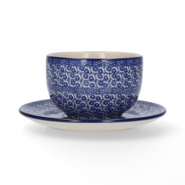 Kop en Schotel 400 ml - Midnight Blue