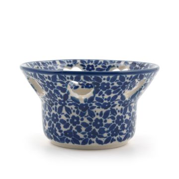 Theelichthouder Hartvormige Gaten - Indigo