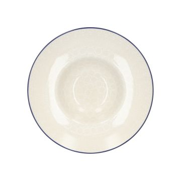 Pastabord Ø: 25 cm - White Lace
