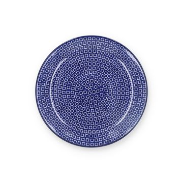 Koop  Dinerbord Plat Ø: 25 cm - Blue Diamond, 2463-2253 , voor  40,95, van Bunzlau Castle