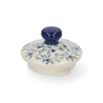 Rechte theepot deksel 1000 ml - Blue Olive