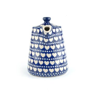 Rechte Theepot 1000 ml - Blue Valentine