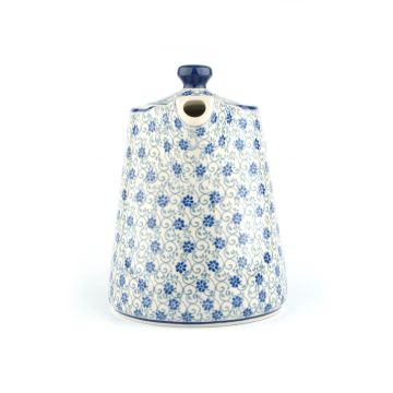 Rechte Theepot 1000 ml - Flower Fountain