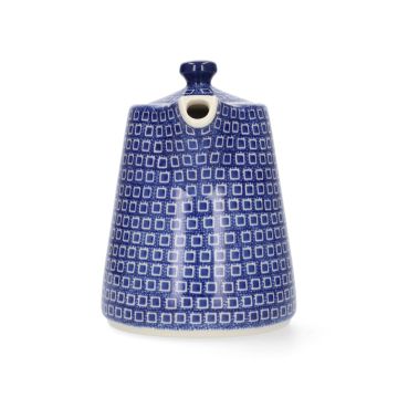 Rechte Theepot 1000 ml - Blue Diamond