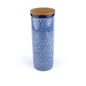 Spaghetti Container with Lid - Indigo