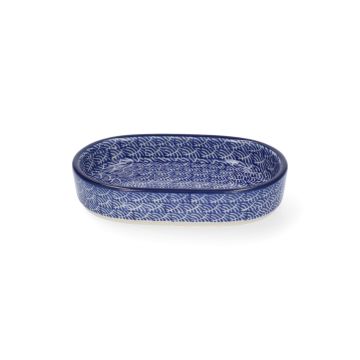 Schaal Plat Ovaal Medium - Waves