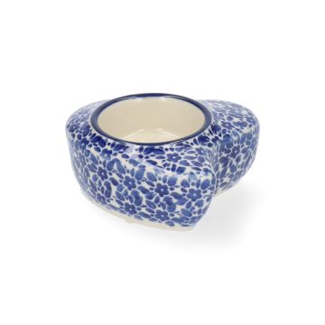 Theelichthouder Hartvormig - Indigo