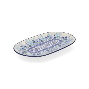 Schotel Breed Ovaal - Blue Garden