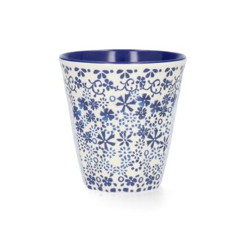 Melamine Beker Indigo Lace