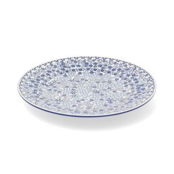 Melamine Bord Indigo Lace Ø: 25 cm