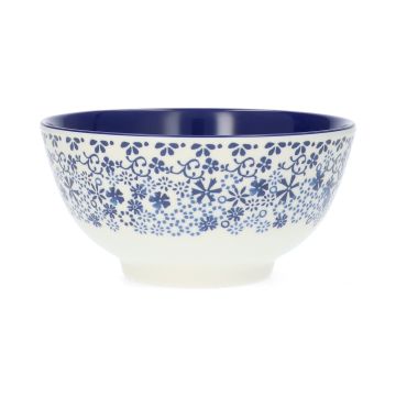 Melamine Kom Indigo Lace Ø: 15 cm