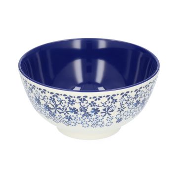 Melamine Kom Indigo Lace Ø: 15 cm
