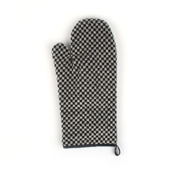 Koop  Ovenhandschoen Kleine Ruit Zwart CE, 6363 , voor  19,95, van Bunzlau Castle Textile
