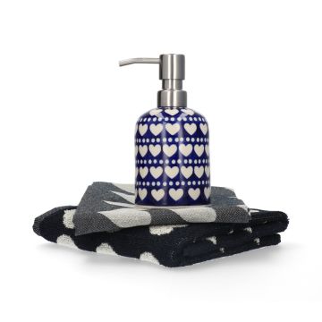Zeeppomp Cadeauset - Hart Zwart / Blue Valentine