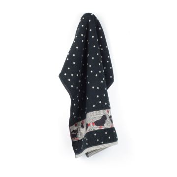 Keukendoek Kip Zwart 
