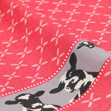 Theedoek Koe Rood 