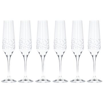 Set van 6 Champagneglazen Bubble 195 ml