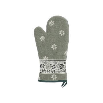 Ovenhandschoen Belle Fleur Donkergroen CE