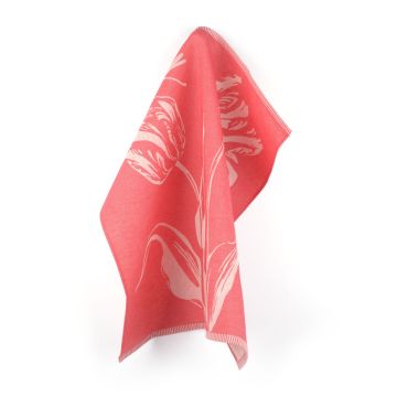 Theedoek Tulp Rood