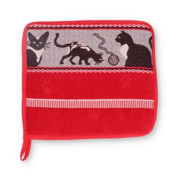 Pannenlap Kat Rood